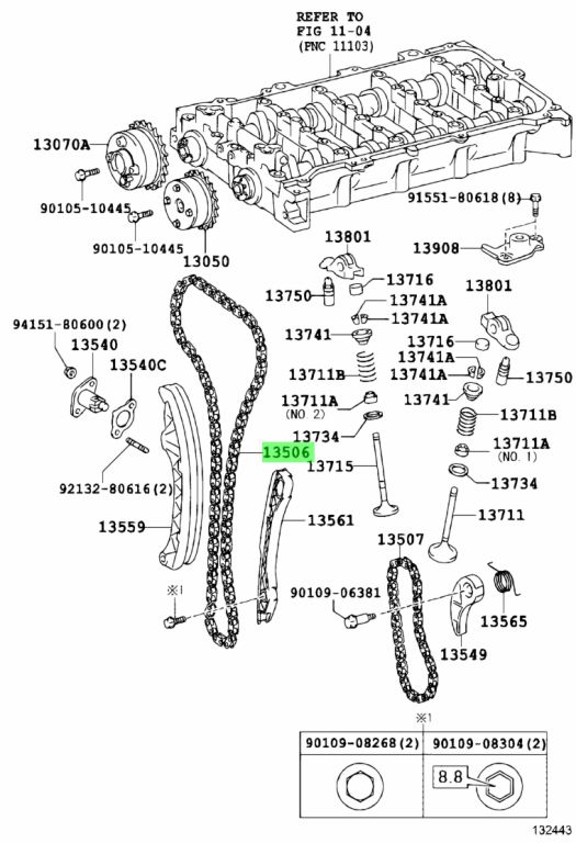 Toyota 13405 37060